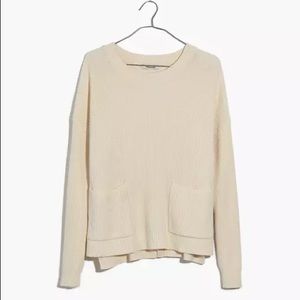 Madewell Patch Pocket Pullover Sweater